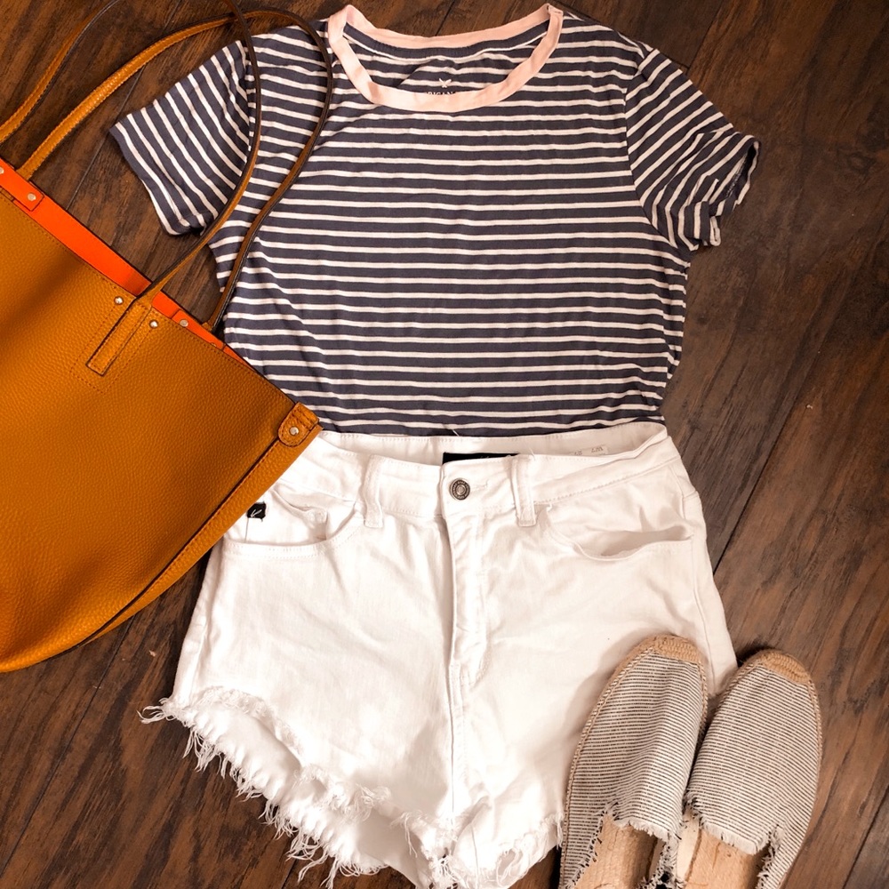 American Eagle Supersoft Crop Tee